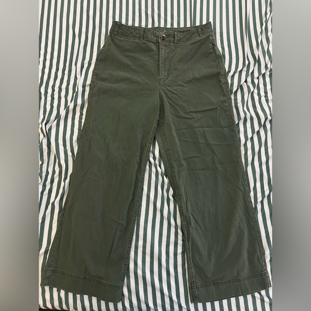 Old navy green chinos